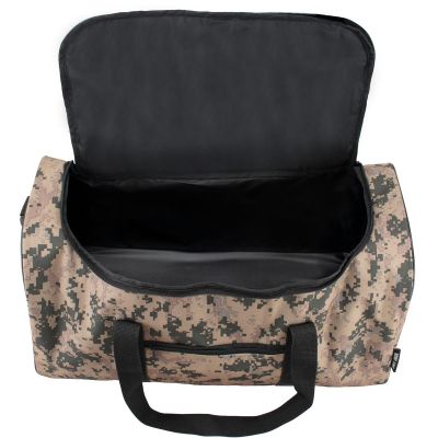5. FITNESS/TRAVEL BAG A3032 BEIGE CAMO SEMI LINE