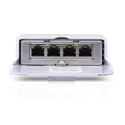 4. PoE switch UBIQUITI N-SW (4x 10/100/1000Mbps)