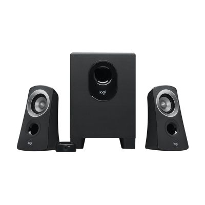 Logitech 980-000413 computer speaker set (2.1; black)