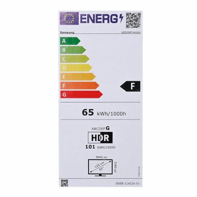 4. 50" Samsung UE50M74H Mini LED 4K Tizen TV