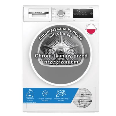 21. BOSCH WTH86277PL clothes dryer