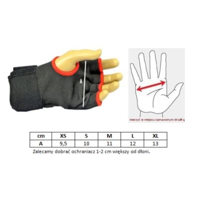 14. Gel boxing bandages BBŻ-1 13101-01M