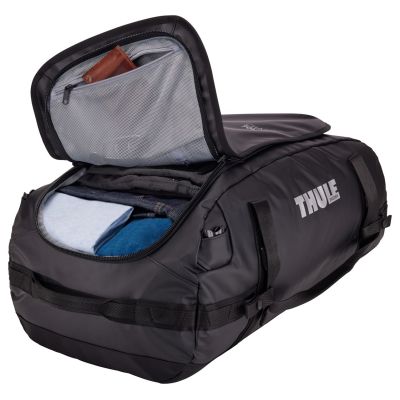 12. Thule Chasm TDSD303 Black Sports Bag 70L Polyester Black