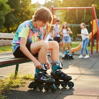2. NA2053A VIBE TURQUOISE ROLLER SKATES SIZE M (37-40) NILS EXTREME