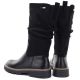 10. Women's warm, ruffled boots, black M.Daszyński SA259-