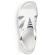 17. Rieker W V02Y5 wedge sandals white 