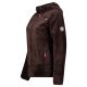 3. Women’s Fleece Jacket Geographical Norway UPALOOD BROWN DB LADY 047-1 (WZ4176F/GN-BROWN)