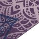 8. Gaiam Purple Lattice Yoga Mat 4 mm 64747