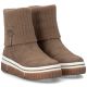 11. Brown women's ankle boots with a sock, Rieker Y6350-24