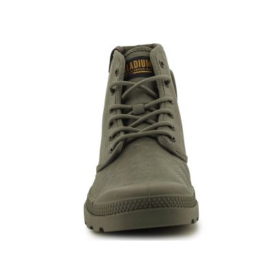 3. Palladium PAMPA HI COATED U shoes 74375-377-M Dusky Green