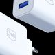 8. 3mk FlowPower 10W 2.4A 2A Wall Charger - White
