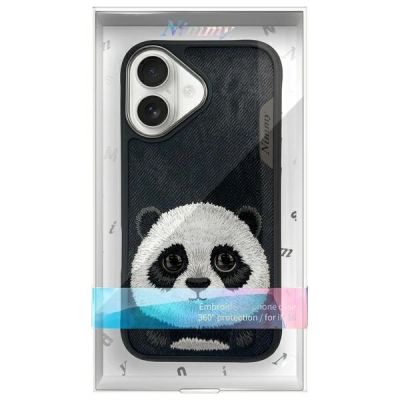 12. Nimmy Big Eyed Pet 2.0 Panda case for iPhone 16 - black