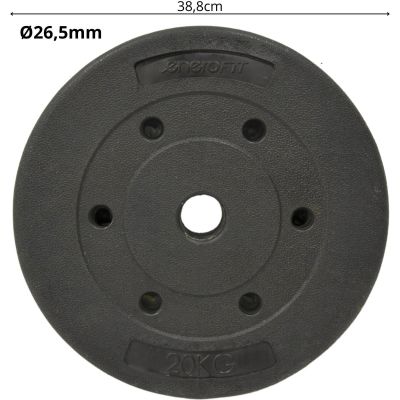 4. 20 KG CONCRETE WEIGHT PLATE ENERO FIT Ø26.5