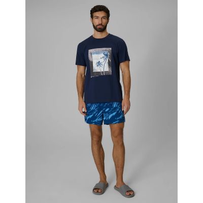 4. Men's regular printed T-shirt 4F 4FWSS26TTSHM3034-31S