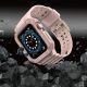 6. Protect Strap Band for Apple Watch 38/40/41mm Armored Case Strap - Pink