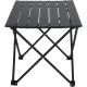 6. FOLDABLE TOURIST SET 3IN1 TABLE AND 2 CHAIRS BLACK ENERO CAMP
