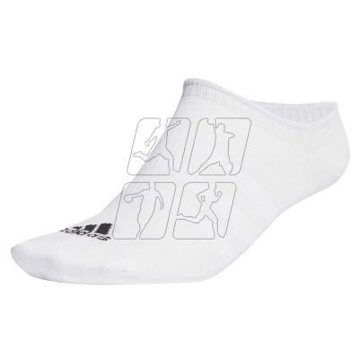 2. Adidas Thin and Light No-Show HT3463 socks