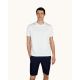 Paul&Shark Men's Cotton T-shirt White and Gold 99311008-10E - Classic Cut, Logo