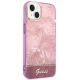 4. Guess GUHCP14MHGJGHP iPhone 14 Plus 6.7 "pink / pink hardcase Jungle Collection
