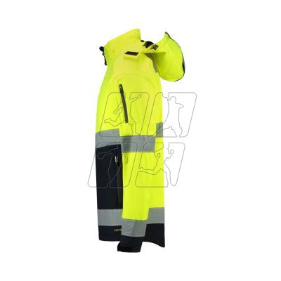 2. Rimeck Bi-color EN ISO 20471 Softshell Jacket M MLI-T5297 fluorescent yellow