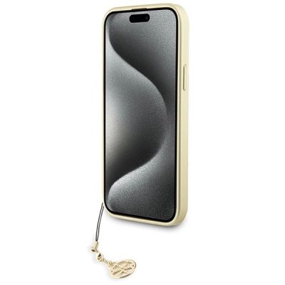 5. Guess 4G Charms Collection case for iPhone 15 Plus - gray