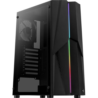 2. AEROCOOL PGS MECHA-G-BK-v1 RGB Case Black