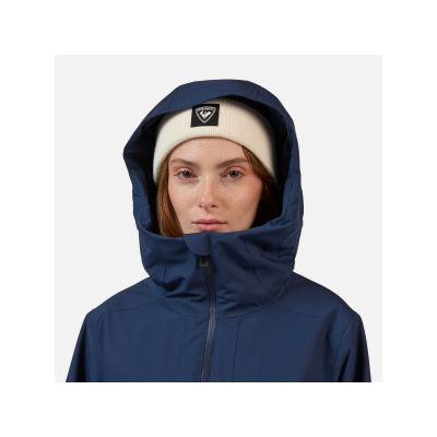 7. ROSSIGNOL W ROCHRUN INSULATED JKT women's ski jacket navy blue