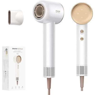 9. Dreame Glory Hair Dryer (White)