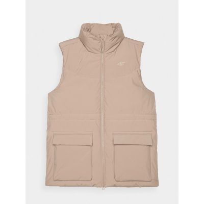 9. Women's down vest with synthetic filling 4F 4FWAW24TVJAF135-83S