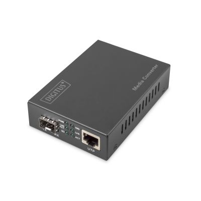 6. 10 Gigabit Mediaconverter RJ45/SFP supports 1G, 2.5G, 5G and 10G
