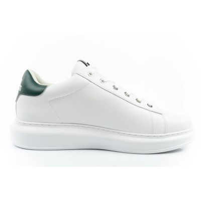 4. Karl Lagerfeld men's shoes sneakers Kapri natural leather white