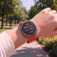 3. Tech-Protect Silicone Air Strap for Samsung Galaxy Watch Ultra 47mm - Red
