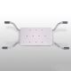 3. Adjustable bathtub inset bench