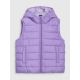 7. Girls' down vest with synthetic filling 4F 4FJRAW25TVJAF322-51S