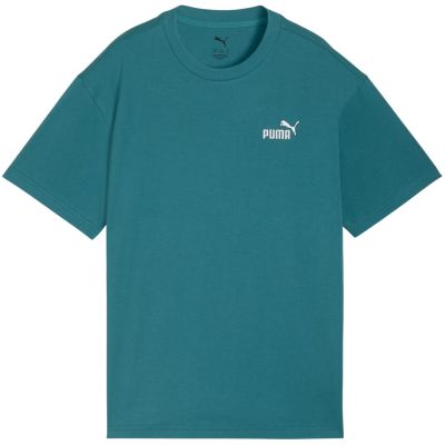 2. Puma ESS Small No. 1 Logo Relaxed Tee for Kids Green 684920 41