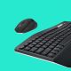 10. Logitech MK850 Performance Keyboard Mouse Included Universal RF Wireless + Bluetooth QWERTZ German Black