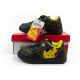 10. Leomil children's sports shoes Pokemon sneakers lightweight with velcro black