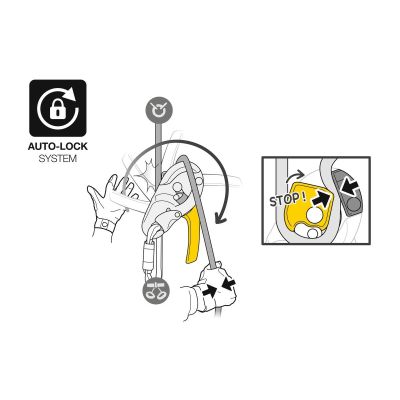 5. Black descender by PETZL