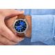 4. Giewont Elegance Sapphire Brown Blue Men's Watch GW5160-A7