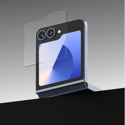 6. Ringke Cover Display Tempered Glass 2-pack for Samsung Galaxy Z Flip 6