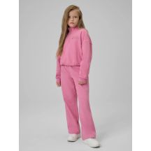 Girls' straight leg sweatpants 4F 4FJRSS26TTROF1727-54S