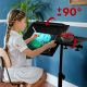 8. MACLEAN MOBILE DESK/LAPTOP STAND, BLACK, HEIGHT ADJUSTMENT 59-89CM, MAX. 30KG MC-121 B