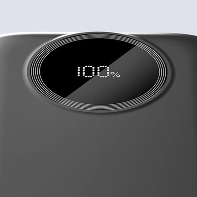 3. Dudao K13 10000mAh Powerbank with Built-in Cable - Black