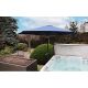 10. GARDEN UMBRELLA 300CM FOLDING NAVY BLUE