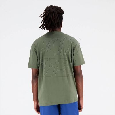 4. New Balance Essentials Stacked Logo CO DON M T-shirt MT31541DON