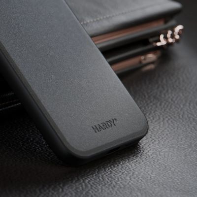 11. 3mk Hardy Apple Silky Leather MagCase for Apple iPhone 15 Plus - Black