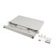 LANBERG 24xSC duplex / 24xLC quad RACK fiber optic patch panel 19" 1U gray + accessories