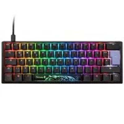 11. Ducky One 3 Classic Mini Gaming Keyboard USB German Black, White