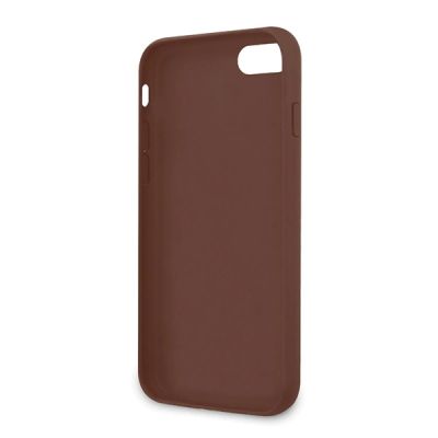 4. Guess 4G Stripe Collection case for iPhone 7 / 8 / SE 2020 / SE 2022 - brown