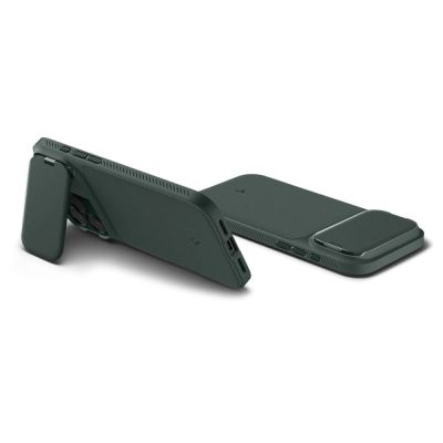 10. Spigen Optik Armor MagSafe Case for iPhone 17 Pro - Green